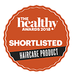 The Healthy Awards 2018 – Shortlisted Haircare Product award badge
