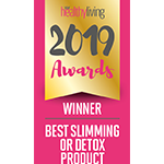 Healthy living awards 2019, winner, best slimming or detox product