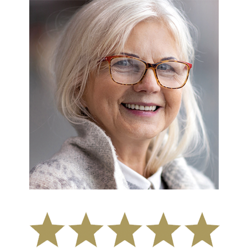 Active Liver™ 10 Woman displayed with five stars underneath.