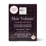 New Nordic Hair Volume™ food supplement with 30 tablets, formulated to help maintain thicker, more beautiful hair.