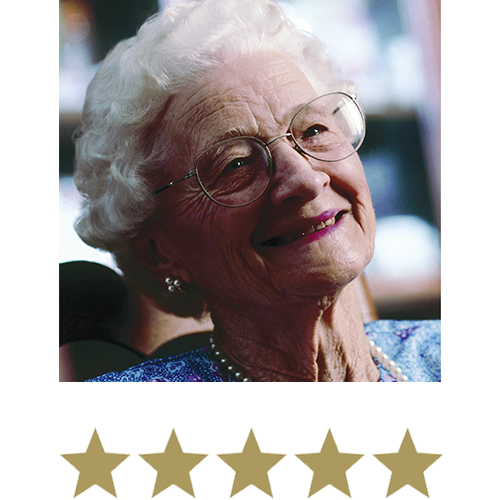 Blue Berry™ Eyebright Plus 12 Women displayed with five stars beneath.