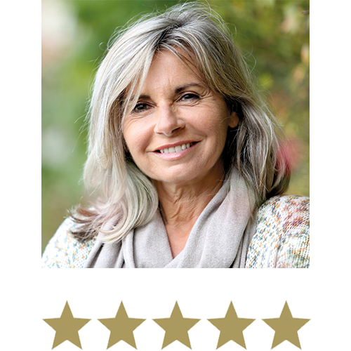Blue Berry™ Eyebright Plus 11 Women displayed with five stars beneath.