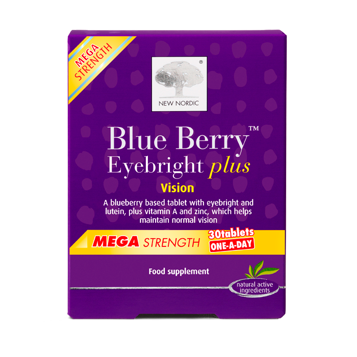 How to Do a Digital Detox with Blue Berry™ 4 New Nordic Swedish Blue Berry™ tablets with blueberries and herbs, help maintain normal vision and eye health.