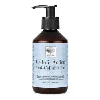 New Nordic Cellufit Action™ Anti-Cellulite Gel helps maintain skin firmness and elasticity for smoother, refreshed skin.