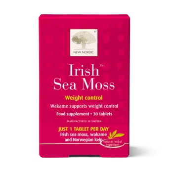 New Nordic Irish™ Sea Moss helps maintain wellness and supports weight control with Irish sea moss, Wakame, and kelp.
