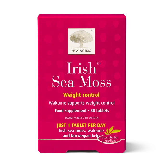 What is Sea Moss & Why Is Everyone Taking It? 6 New Nordic Irish™ Sea Moss helps maintain wellness and supports weight control with Irish sea moss, Wakame, and kelp.