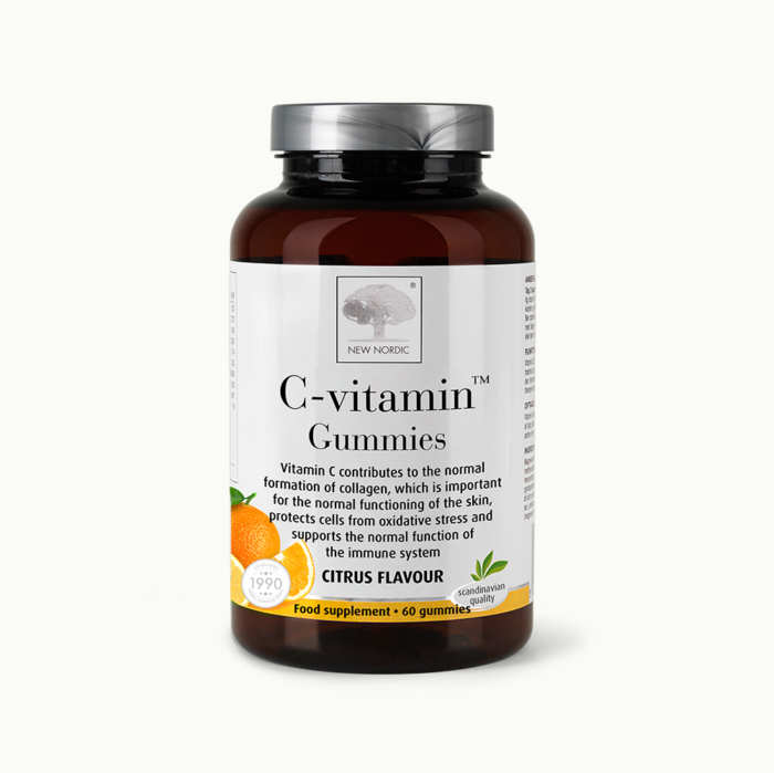 w_CVitaminGummies_Front_UK_Tile1 Front of C-vitamin™ gummies package.