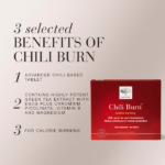 Benefits of the Chili Burn™ tablets.