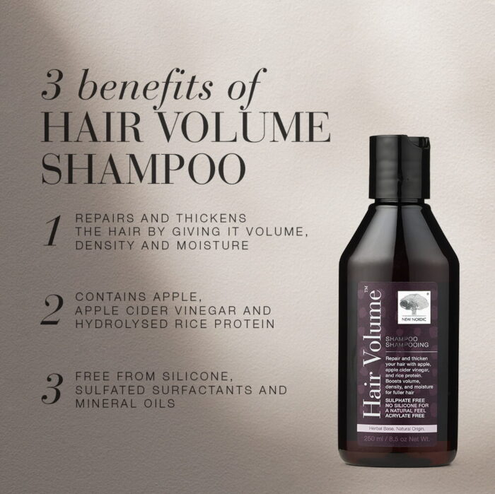 Benefits of the ingredients of Hair Volume™ shampoo