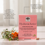 Benefits of the ingredients of Hyaluron Active™ tablets.