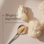 Magical ingredients of Lion's Mane™ - 600 mg Lion's Mane extract.