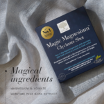 Magical ingredients of Magic Magnesium™ Glycinate Shot, including magnesium glycinate and maritime pine park extract.