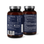 Back of two Magic Magnesium™ Glycinate bottles showing ingredient lists and dosage information.