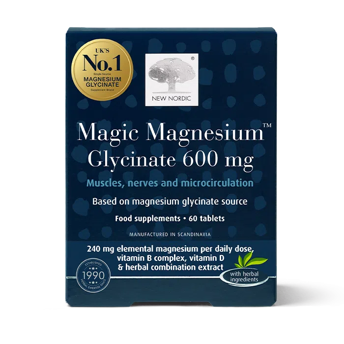 Home 20 Front of Magic Magnesium™ Glycinate package.
