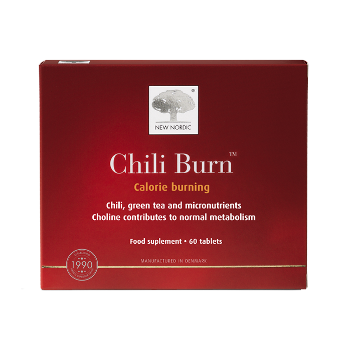 Do Fat Burners Work? 6 New Nordic Chili Burn™ tablets help maintain energy metabolism and support calorie burning with chili, green tea, and vitamins.
