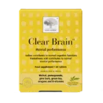 New Nordic Clear Brain™ tablets help maintain cognitive function, mental performance, and reduce fatigue with B vitamins.