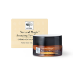 New Nordic Natural Magic™ Amazing Eye Cream, lifts and firms the eye area while moisturizing and protecting skin with hyaluronic acid, sea buckthorn, sunflower oil, vitamin E, and pomegranate.