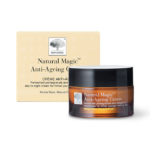 New Nordic Natural Magic™ Anti-Ageing Cream, reduces wrinkles while moisturizing, firming, smoothing, and brightening skin with pomegranate, astaxanthin, and sunflower oil.
