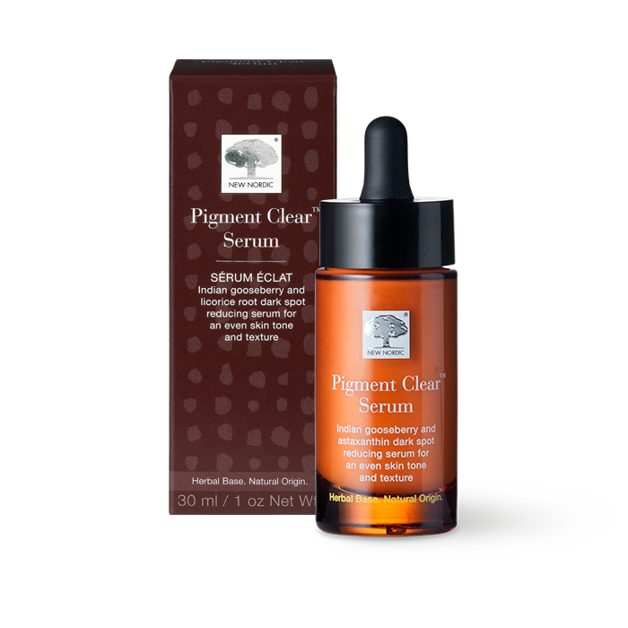 Which Skincare Product Range Is Right for You? Anti-Ageing, Pigmentation, or Hydration? 4 New Nordic Pigment Clear™ Serum, brightens and evens skin tone with hyaluronic acid, shea butter, sunflower oil, and plant extracts.