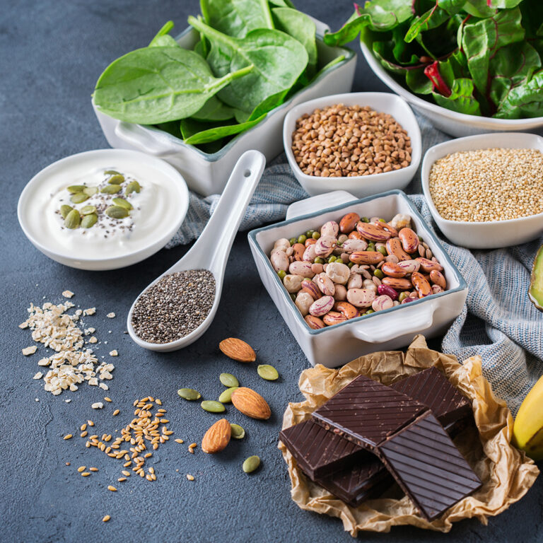 Different natural ingredients displayed together.