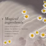 Magical ingredients of Melissa Dream™.