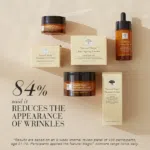 The Natural Magic™ Trio with text 84% said it reduces the appearance of wrinkles.