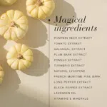 Magical ingredients of Prosta Vital™ tablets displayed in a clean, vibrant layout.