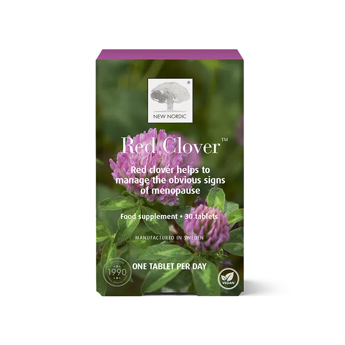 w_RedClover_Tablets_30_Front_UK_Tile1 Front of Red Clover™ package.