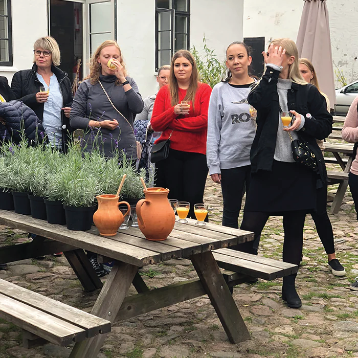 Herbal Schools 32 People attending a herbal school event, learning about and engaging with plants.