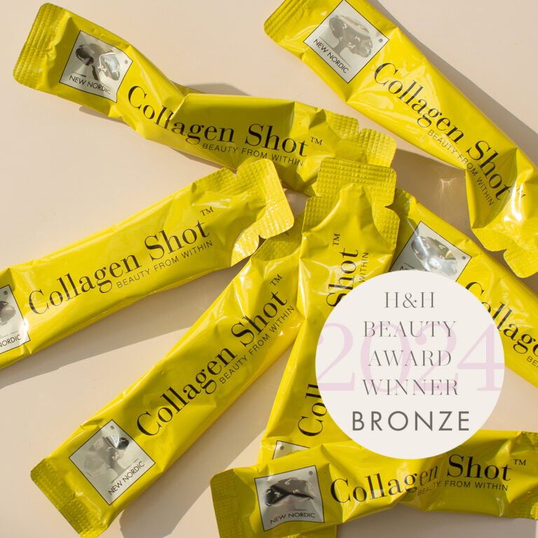 Convenient Collagen Shots™ ready to grab for a healthy morning routine.