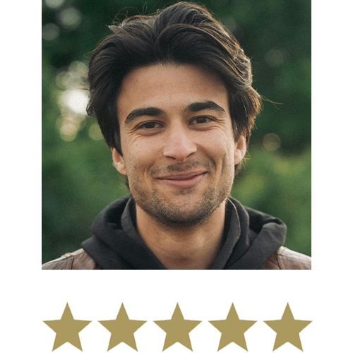 Fibre Trim™ 11 testimonial slider pictureswstars Thomas