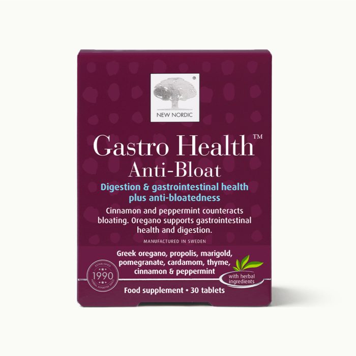 Front of Gastro Health™ Anti-Bloat package.