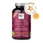 Front of Longevity Creatine Gold™ Gummies with winner award