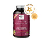 Front of Longevity Creatine Gold™ Gummies with winner award