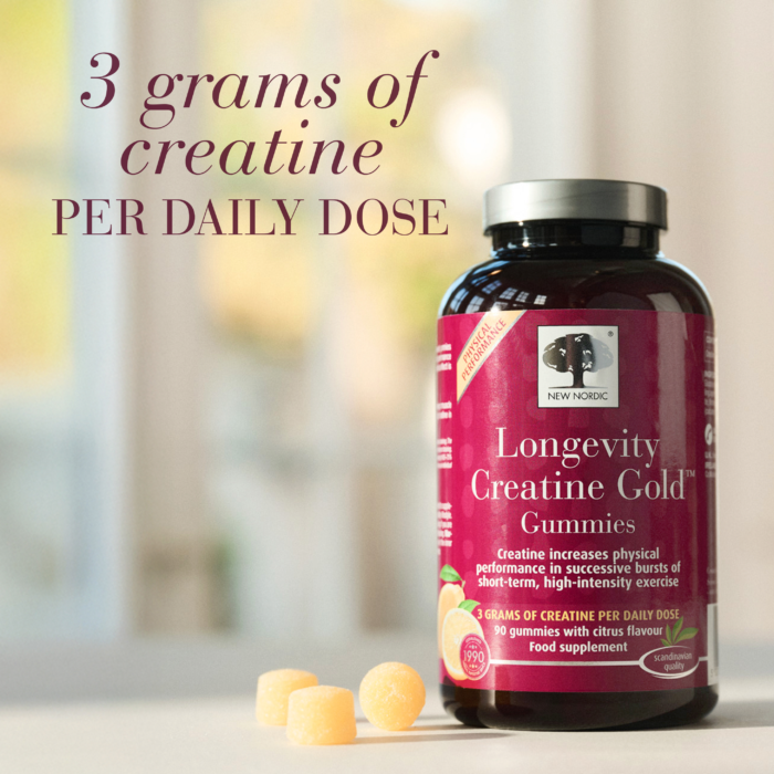 Image of Longevity Creatine Gold Gummies pack