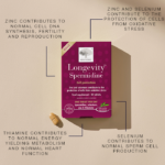 Benefits of the ingredients of Longevity™ Spermidine.