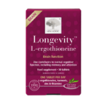 web_packshot_longevity_l-ergothioneine_30_uk New Nordic Longevity™ L-ergothioneine helps maintain cell and cognitive health with zinc, vitamin C and thiamine.
