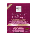 New Nordic Longevity™ Life Energy helps maintain normal energy and immune function with B vitamins and zinc.