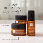 The Hyaluronic Active™ products with text 3-step routine day-to-night.