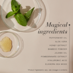 Magical ingredients of the Deep Cleanse skincare trio.