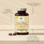 Benefits of New Nordic Lion’s Mane Active Brain Gummies.