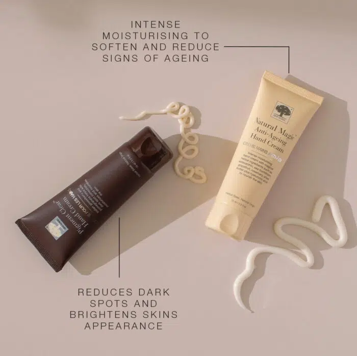 New Nordic Natural Magic™ Anti-Ageing Hand Cream and Pigment Clear™ Hand Cream with moisturising and brightening benefits.