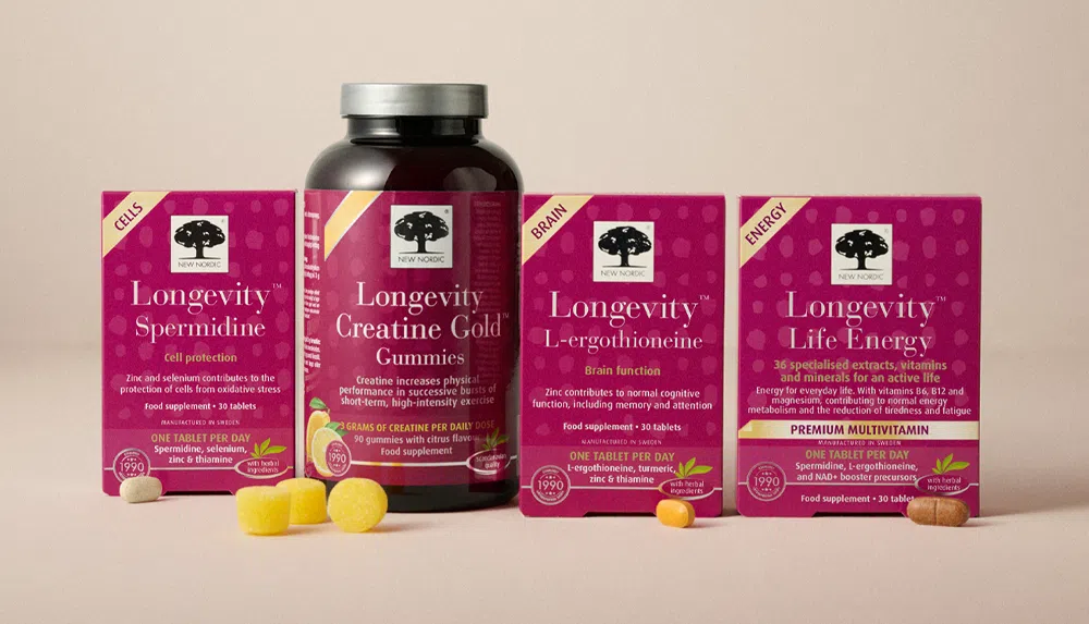 Longevity Supplement Range