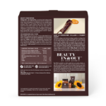 Back of Collagen Shot Plus Pigment Clear packaging showing ingredients, directions and product information.