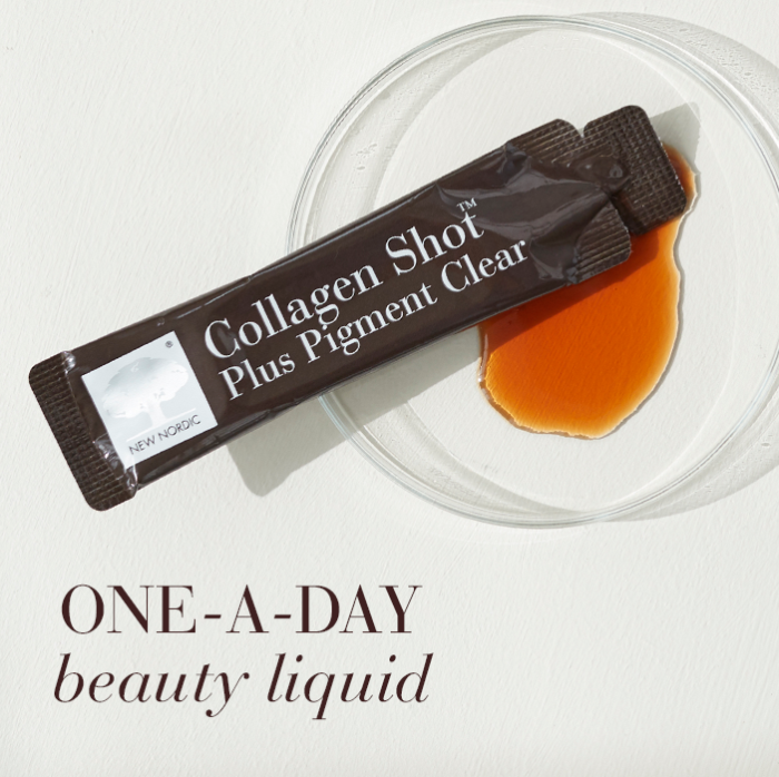 Image of collagen shot plus pigment clear sachet