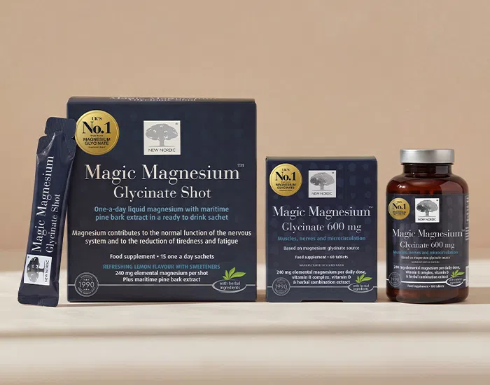 Magic Magnesium Glycinate Range Supplement No.1 Claim