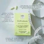 New Nordic GLProbiotic™ with four probiotic strains, nopal cactus, chromium and vitamin B6 for appetite and glucose support.