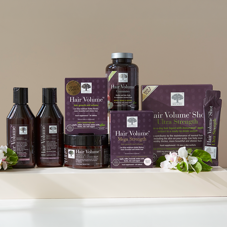 Hair Volume range of products