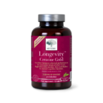 New Nordic Longevity™ Creatine Gold food supplement with 120 tablets and 3 grams of creatine per daily dose.