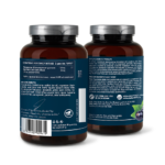 Back of New Nordic Magic Magnesium™ Glycinate Gummies packaging with ingredients, daily dose and nutritional information.